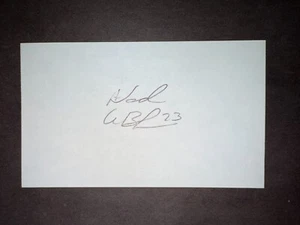 Wade LeBlanc, PADRES (2008 Debut) SIGNED 3x5 Index Card (HS) - Imagen 1 de 1