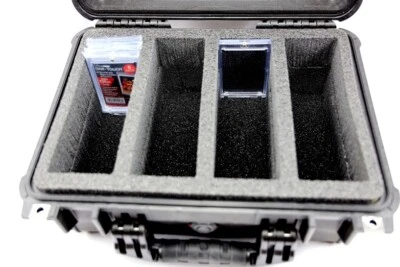 Precut PSA BGS Card Collectors FOAM ONLY fits your Pelican 1500 case free name - Image 1 of 2