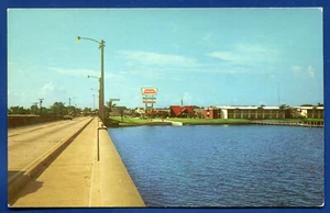 Tamiami Trail Brücke über den Friedensfluss Punta Gorda Florida Postkarte - Bild 1 von 2