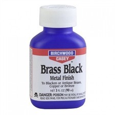 Birchwood Casey Brass Black Metal Finish, 3-Ounce