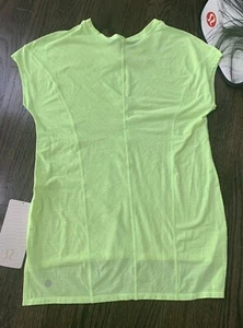 New Lululemon Retreat Tee Clear Mint Size 6 NWT - Picture 1 of 12