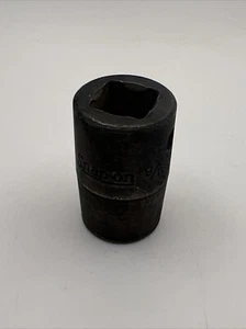 Vintage Snap-On 1/2" Drive 9/16" 6pt Shallow Impact Socket IM180 - Picture 1 of 5