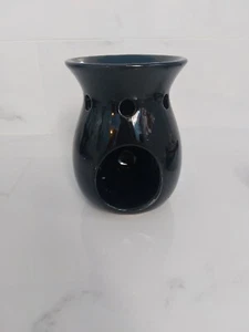 ELEGANT EXPRESSIONS by Hosley, Black Ceramic Tea Light Oil Warmer - Picture 1 of 3