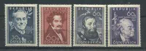 Austria Famous Austrians 1950 set unmounted mint NH - Picture 1 of 1