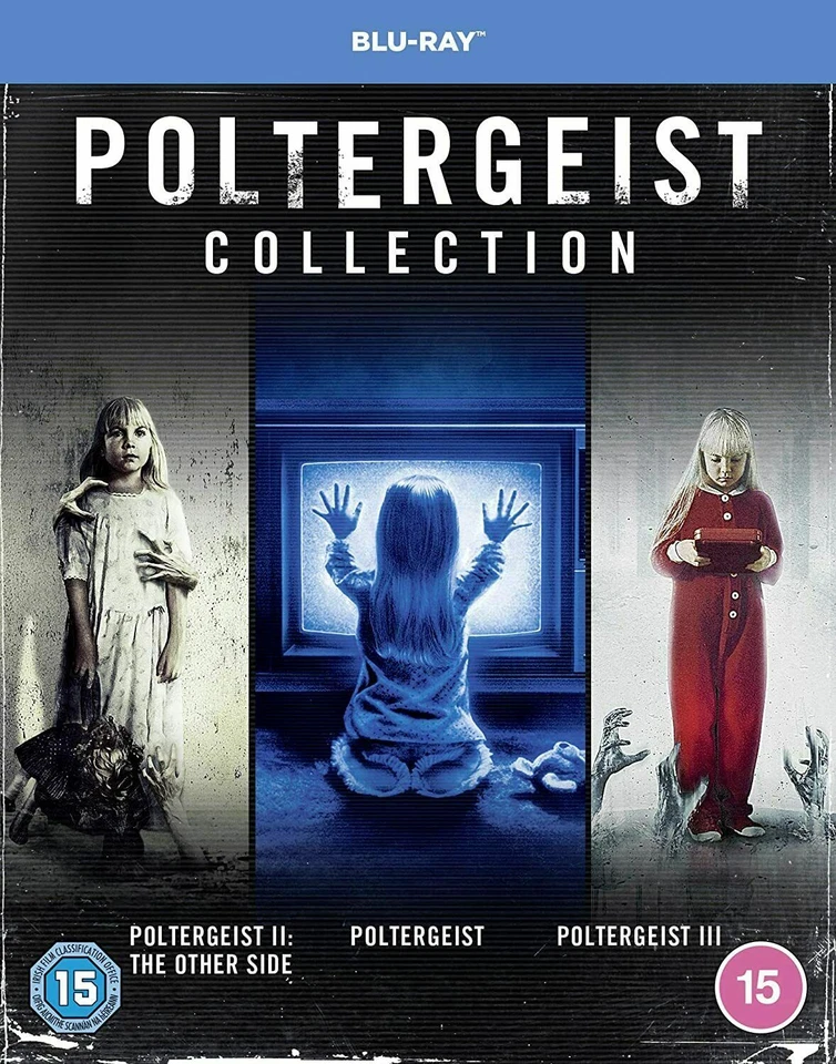 Poltergeist Collection 1 2 3 I II III One Two Three New Region B Blu-ray - Image 1 of 1