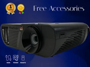 ViewSonic PJD6350 DLP Projektor Tragbar 1080p RLC-092 Voll HD 3D HDMI W / Paket - Bild 1 von 10
