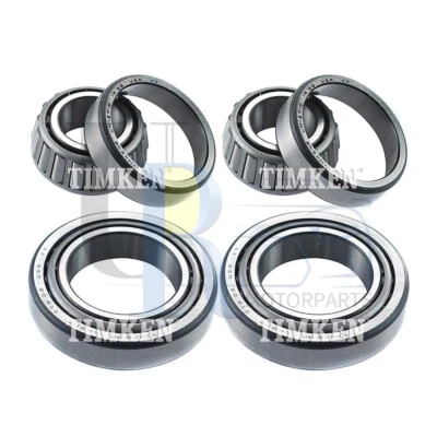 Juego de 4 cojinetes de rueda y carreras Timken para Ford Country Sedan Country Squire Foto 1 de 4