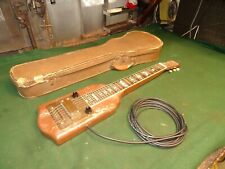1947 Supro Lap Steel w/ OHSC Original Case new Electronics and cord