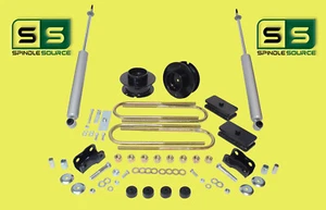 2.5"/1.5" SPACERS/2 SHOCKS LIFT KIT FITS 13-18 DODGE RAM 2500/3500 4WD 3.5" AXLE - Bild 1 von 1