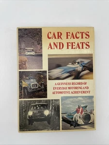 Car Facts and Feats Edited By Anthony Harding HB/DJ First Edition 1971 - Picture 1 of 20