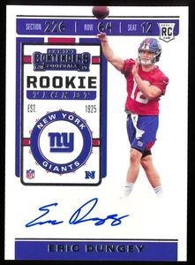 ERIC DUNGEY 2019 CONTENDERS AUTO RC AUTOGRAPH ROOKIE II - Picture 1 of 1