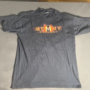 Vintage The Mummy Returns Movie Promo Shirt Mens XL The Rock Y2K CLEAN US MADE!! - Picture 1 of 7