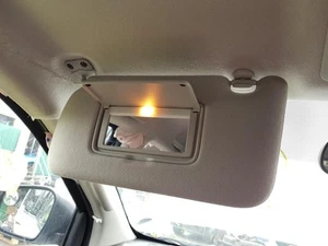 NISSAN NAVARA NP300 04/2015-2024 LEFT SUN VISOR W/ MIRROR & COURTESY LIGHT TYPE - Picture 1 of 16