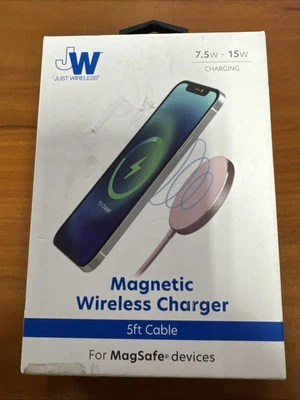 Cargador magnético inalámbrico Just - USC - Cable (5 pies) oro rosa - Nuevo Foto 1 de 2