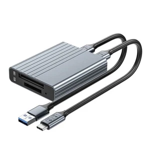 Aluminum USB 3.1 Gen2 10Gbps Card Reader Adapter for CFexpress Type A/Type B L - Photo 1/11