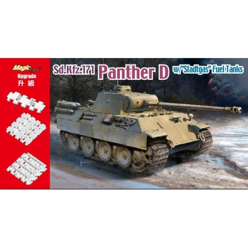 PANTHER D W/STADTGAS FUEL TANKS KIT 1:35 Dragon Kit Mezzi Militari Nouveau modèl - Photo 1/1