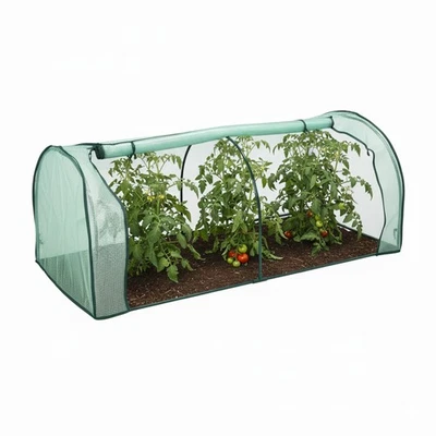 RELAXDAYS Frühbeet Foliengewächshaus Hochbeetaufsatz Gewächshaus Anzuchthaus Treibhaus