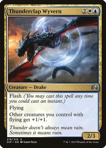Thunderclap Wyvern (ORI 218) Near Mint Foil - MTG single - Picture 1 of 1