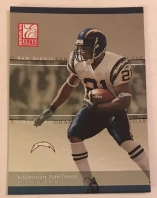 2003 Donruss Elite #48 LaDainian Tomlinson San Diego Chargers.  - Image 1 of 4