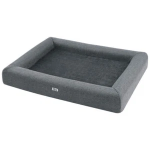 i.Pet Pet Bed Dog Cat Large Calming Soft Sofa Cushion Egg Crate Washable Grey - Picture 1 of 7