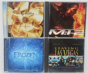 4 Four Movie Music CDs Leaving Las Vegas, Frozen, Magnolia, M:I-2, See Listings - Picture 1 of 6