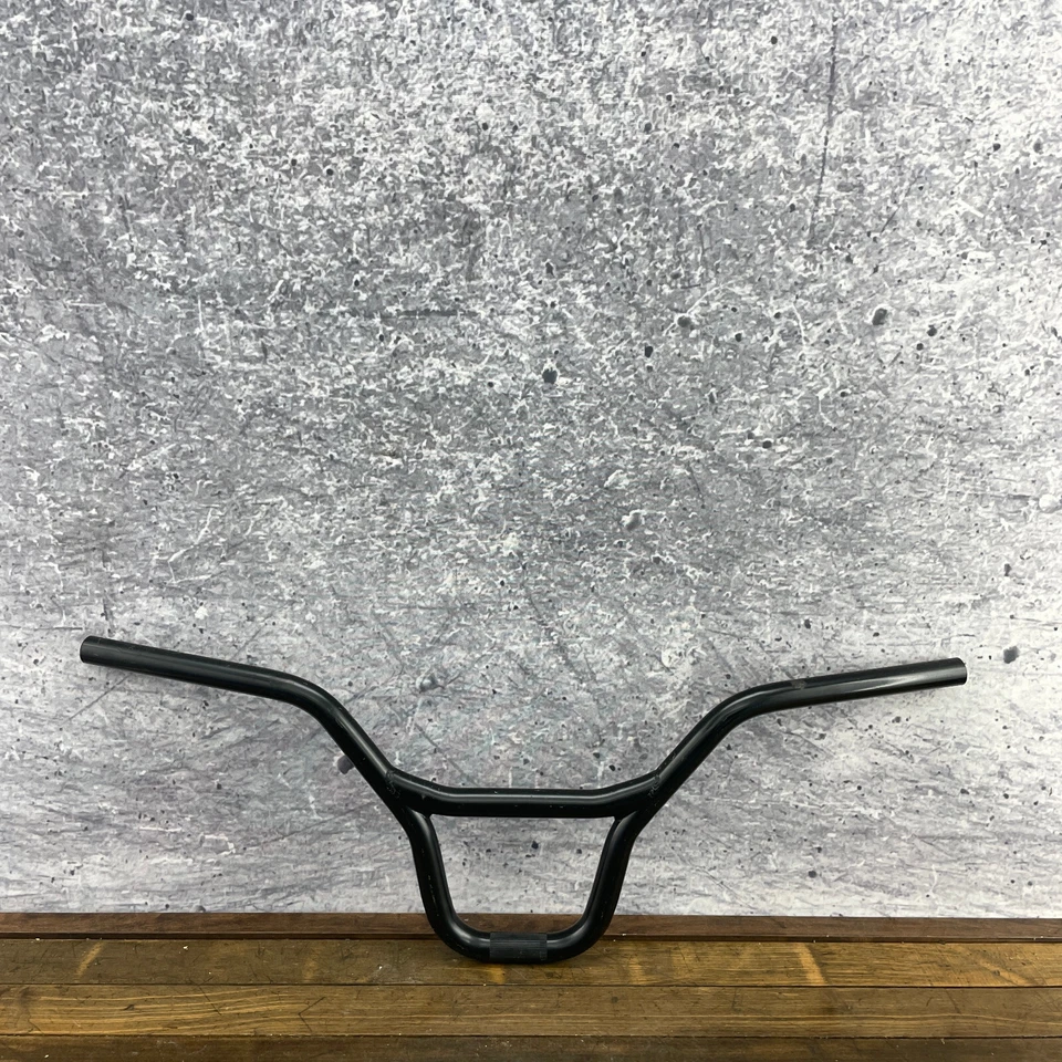 Mongoose BMX Handlebar Black 2 Piece Old School BMX Freestyle 2 Piece Kneesaver - Image 1 of 4