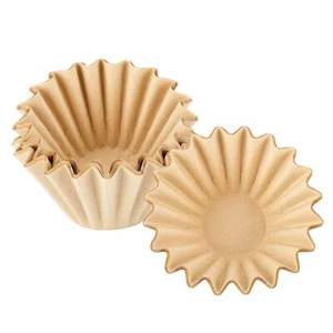 12 Cup Unbleached Coffee Filters Pack Of 50 Disposable Natural Brown Paper Coffe - Picture 1 of 7