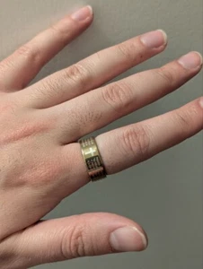 New 1PC Stainless Steel Cross Rings Unisex Jesus Christ Scripture Religious Band - Picture 1 of 16