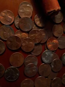 1984-D Lincoln Memorial Cent Penny Umlaufrolle - Bild 1 von 2