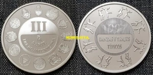 Año 1997. Medalla Plata PROOF de la 3ª Serie Iberoamericana. Peso 27 gr. 40 mm. - Bild 1 von 2