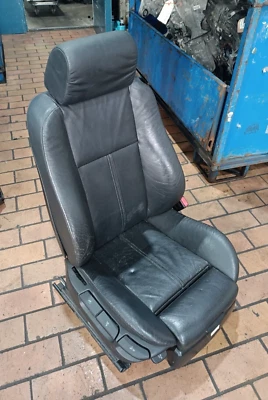Original BMW 5er E39 Siège Sport avant Droit Sièges Chauffants Cuir Montana Noir - Bild 1 von 4
