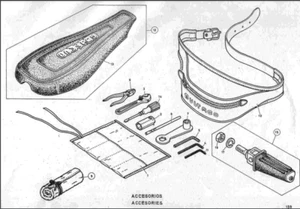 Bultaco Sherpa T 250 350 Model 158 159 PDF CD🔥 Parts Manual🔥 87 Pages English - Bild 1 von 3