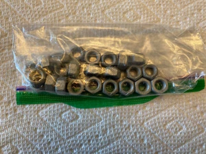 Stover Hex Lock Nut Grade C Lock Nuts - 3/8"-16 UNC -QTY 25 - Picture 1 of 1
