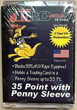 25 New! Pro-Mold MH35S Regular Card (35pt) w/SLEEVE Magnetic Holders UV USA Made