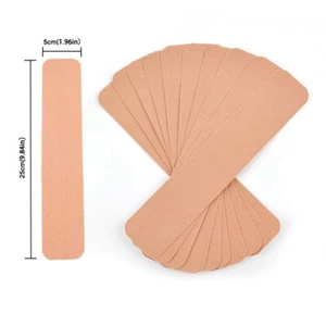 80 Precut Kinesiology Tape Strips 2x10" Waterproof Beige Cotton Sports Support - Picture 1 of 6