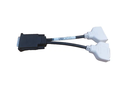 Molex 68573 DMS-59 auf Dual DVI Y-Splitter Kabel 20 cm - Bild 1 von 3