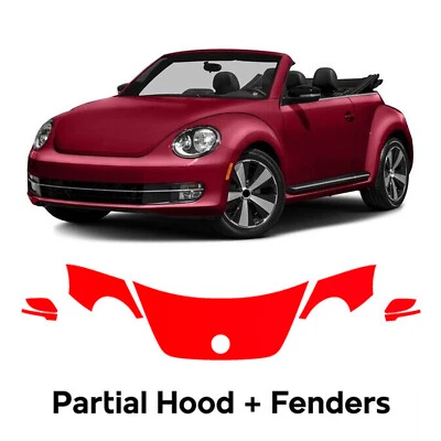 Hood Precut PPF Paint Protection Film For Volkswagen Beetle 2015-2016 - Image 1 of 4
