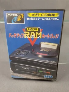 Cartucho RAM de respaldo SEGA MEGADRIVE MEGA CD MD NTSC-J VERSIÓN JAPONESA en caja - Imagen 1 de 3