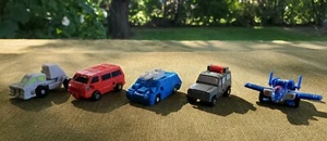 Vintage Transformers Micromasters G1 Lot Of 5 - Dropshot Tote High Jump Tailwind - Picture 1 of 23