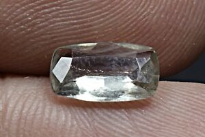 Rare 1 Carat Faceted Smokey Winchite Gemstone From Badakhshan Afghanistan