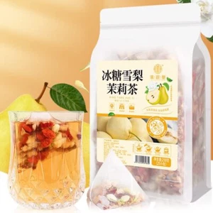 Chinese Fruit Tea Rock Sugar Snow Pear Jasmine Tea Fruit Tea 250g (10gx25 packs) - Picture 1 of 5