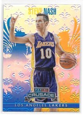 2013-14 Panini Crusade Insert Blue Parallel #128 Steve Nash