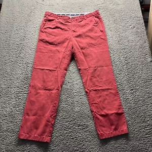 Southern Tide Chino Pants Men 38x30 Pink The Skipjack Pima Cotton Blend Straight - Picture 1 of 9