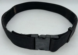 Vintage Uncle Mikes Medium Black Nylon Belt W/ ITW Nexus Fastex SR2 Fastener - Picture 1 of 3