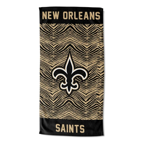 Northwest NFL New Orleans Saints Line Beach Towel, 30x60 Cover