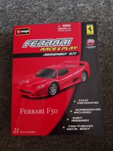 Burago Ferrari Race & Play Assembly Kit New And Sealed Prancing Horse - Picture 1 of 7