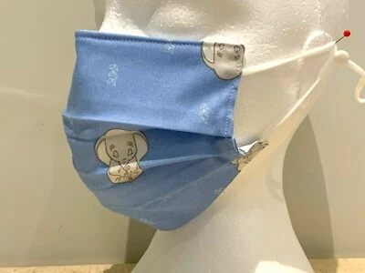 Disney Baby Dumbo Face Mask Adult and Child 8+adjustable ear cords and nose wire - Image 1 of 2