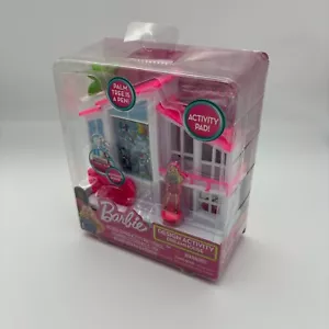 Barbie Design Activity Dream House, Pad Stencil Stamp Sticker Pen Crayons NEW - Picture 1 of 3