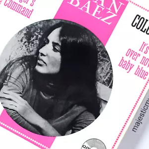 RARE 1965 JOAN BAEZ SINGS BOB DYLAN BABY BLUE 7" VINYL 45 EP EX+ - Picture 1 of 6