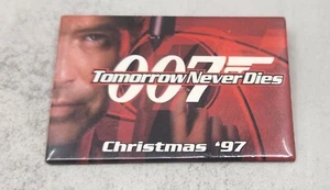 007 Tomorrow Never Dies Film Werbe Pin Pinback Vintage 1997 - Bild 1 von 5